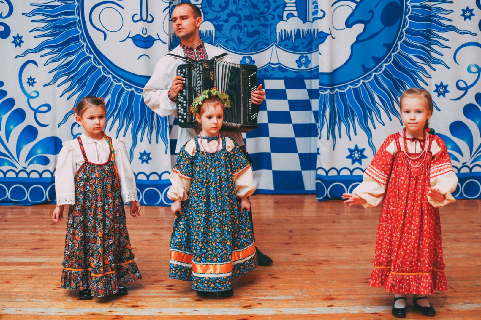 Русский народный костюм дети