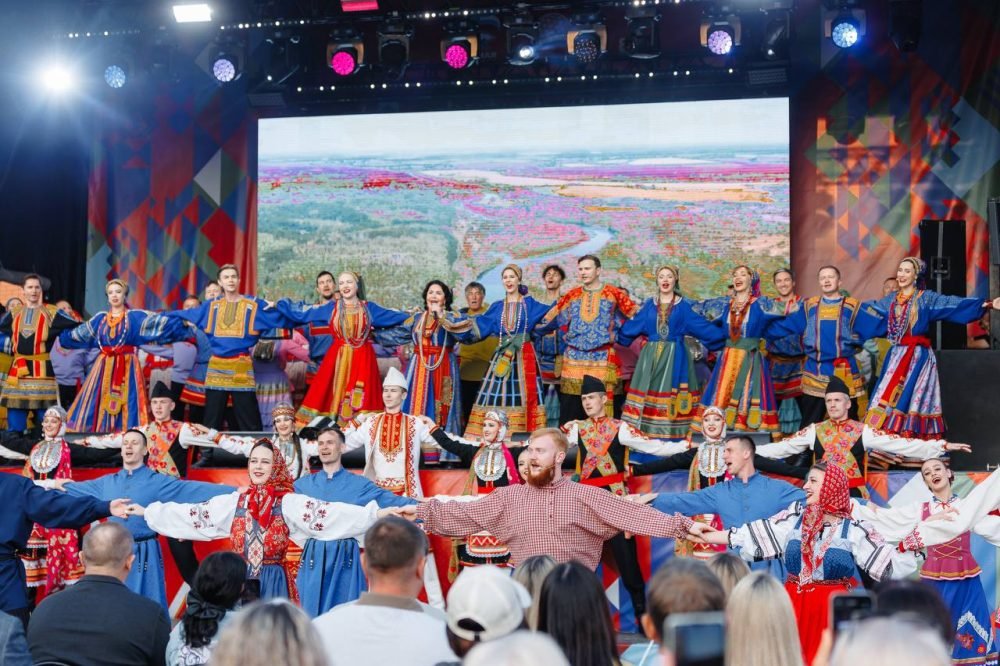 19-й Всероссийский фестиваль-марафон «Песни России» в Республике Марий Эл. Концерт в г. Йошкар-Ола